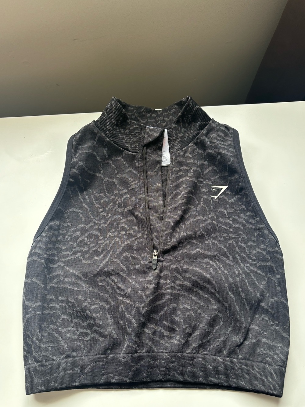 Gymshark Adapt Animal Seamless Crop 1/2 Zip